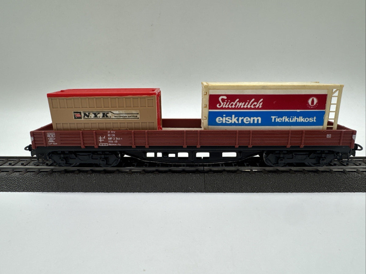Märklin - Güterwagen Niederbordwagen - 4473 - H0 - 697 2 344-1 - DB Beladen #508