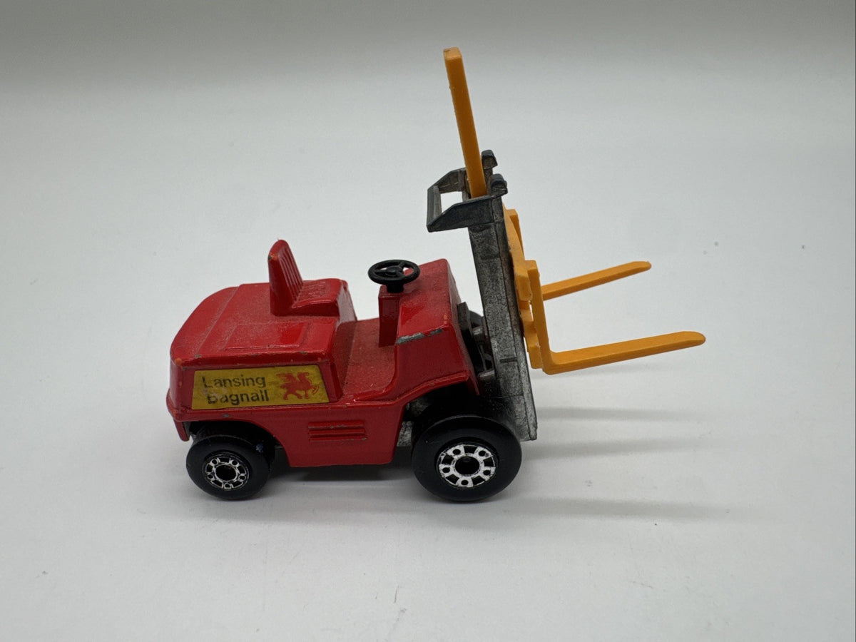 Matchbox Superfast Nr. 15 Gabelstapler – 1972 Vintage Modellauto #523