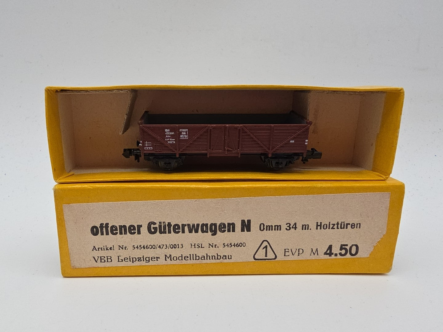 VEB N 5454600/473/0015 Offener Güterwagen DB