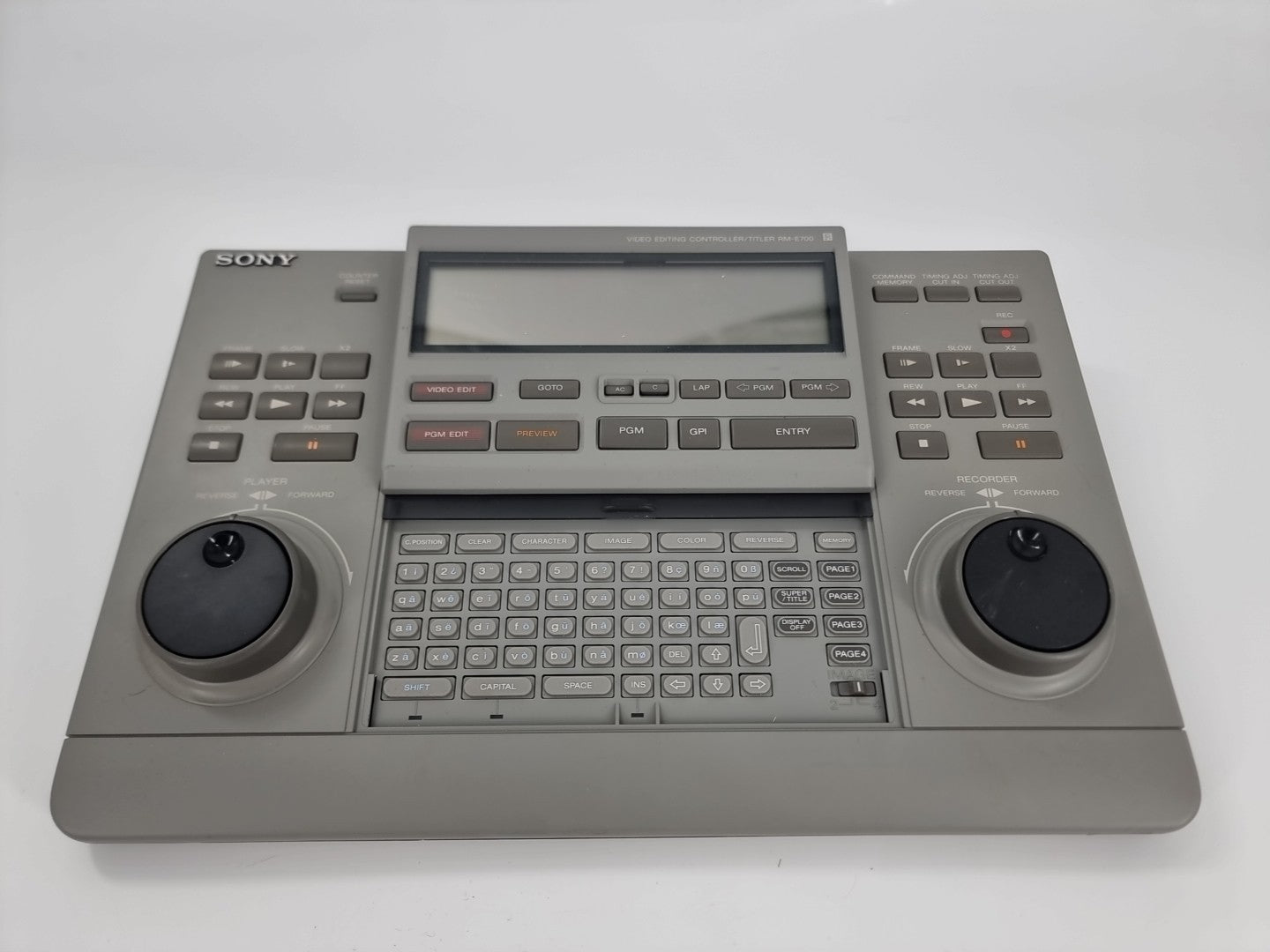 Sony RM-E700 | Video Editing Controller 