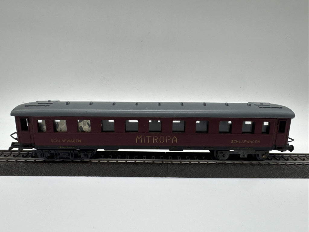 Piko H0 Schlafwagen MITROPA Personenwagen DR dunkelrot 1:87 #62