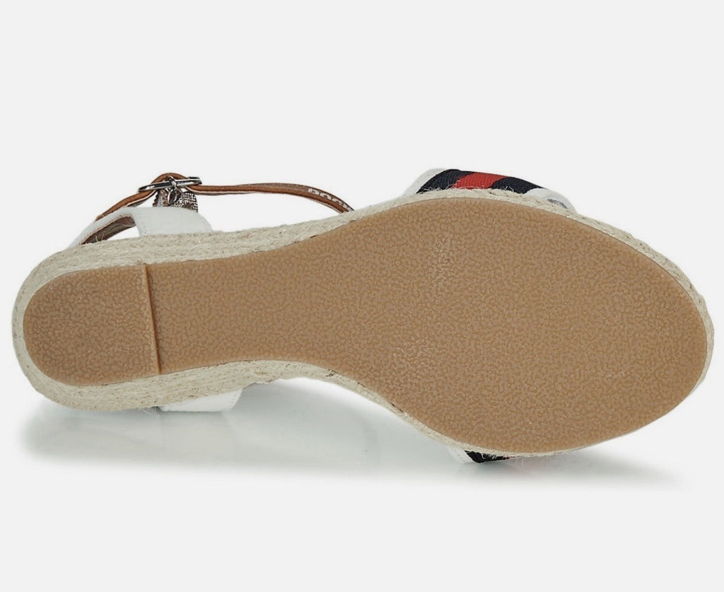 DOCKERS by Gerli Damen Sandalette Gr. 37 Riemensandale Keilsandalette