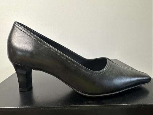 Ara Pumps Gr. 6,5 Schwarz  Leder Absatzschuh