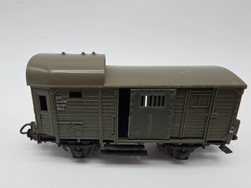 Spur H0 2Achs Packwagen  Modellbahn Zubehör Guter Zustand