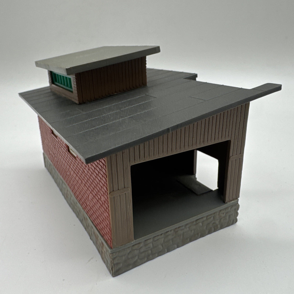 H0 TT Haus Gebaut Schuppen #741