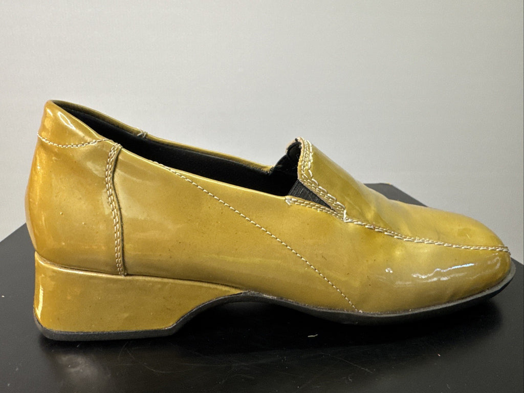 Rieker Pumps Gr. 37 Leder Absatzschuh Slip On