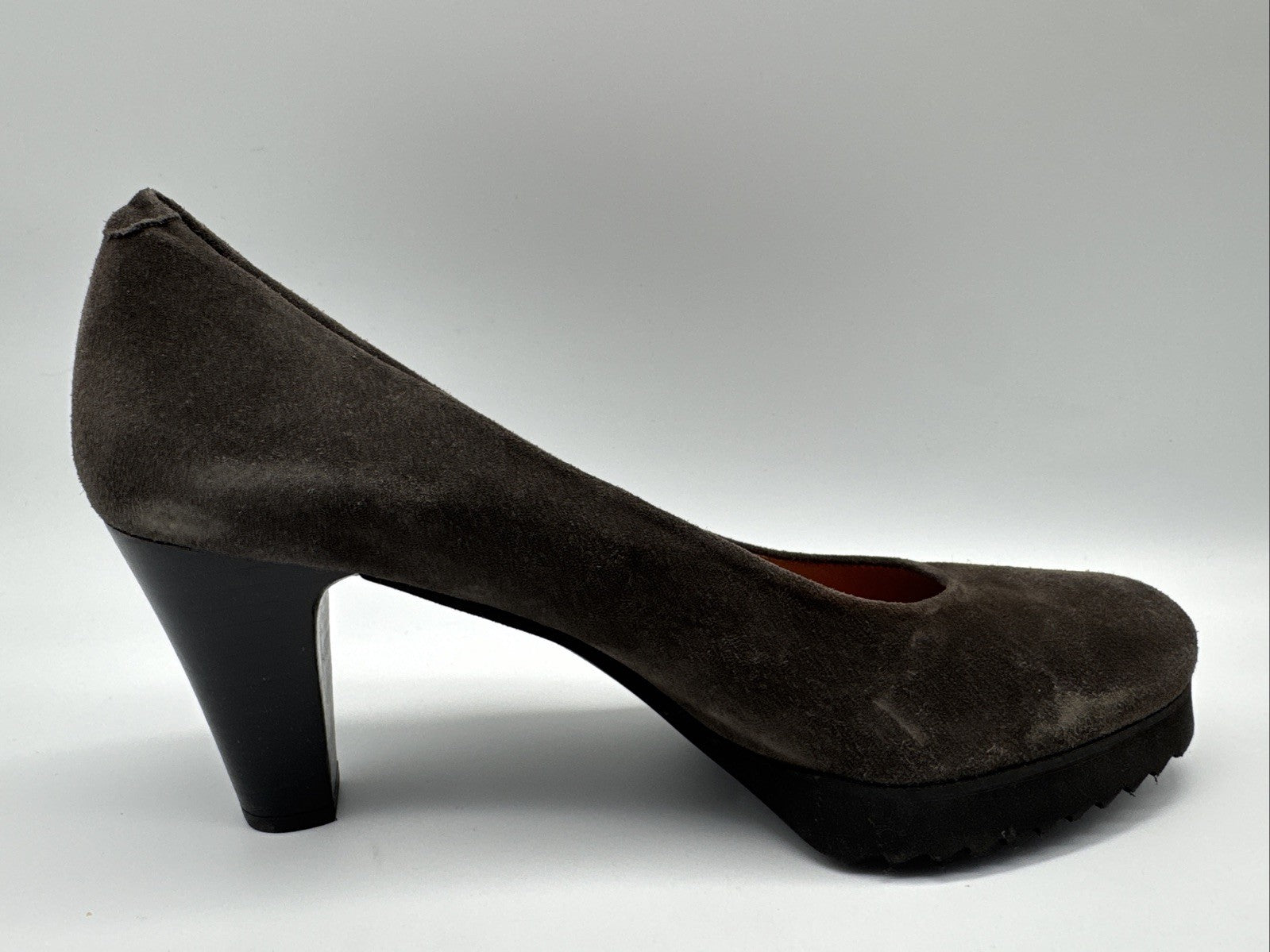 Gadea Pumps Gr. 40 Braun Leder Damen Absatzschuh