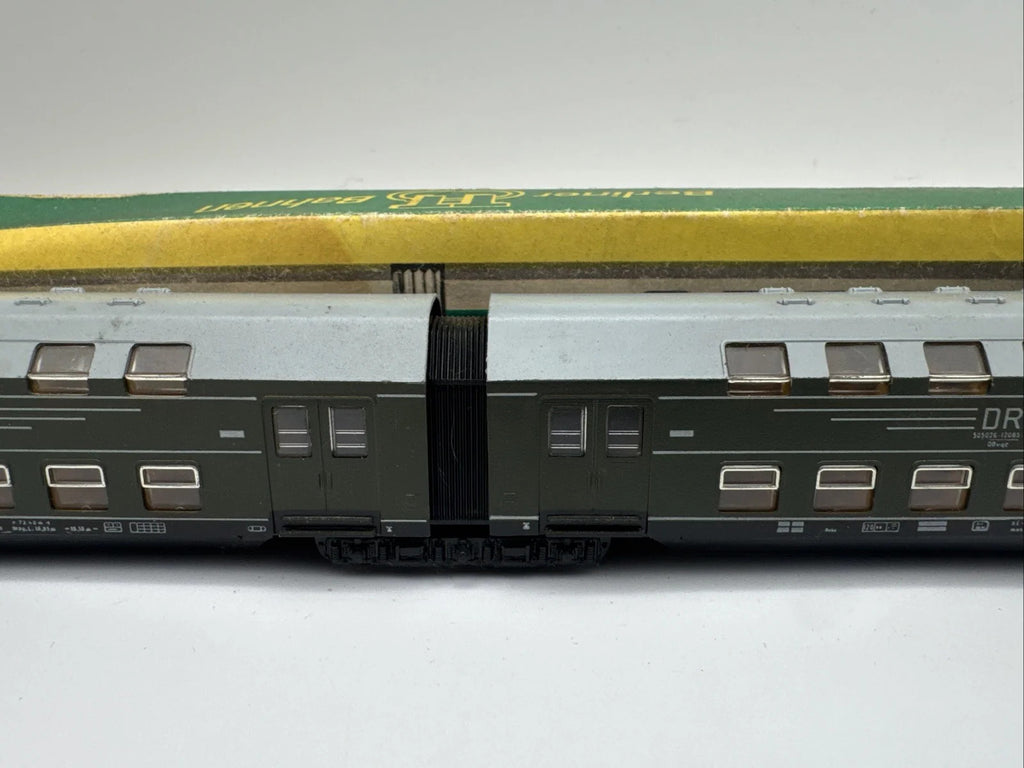 BTTB TT 3730 Doppelstockwagen 2 tlg DR Ohne Inlay Mit OVP