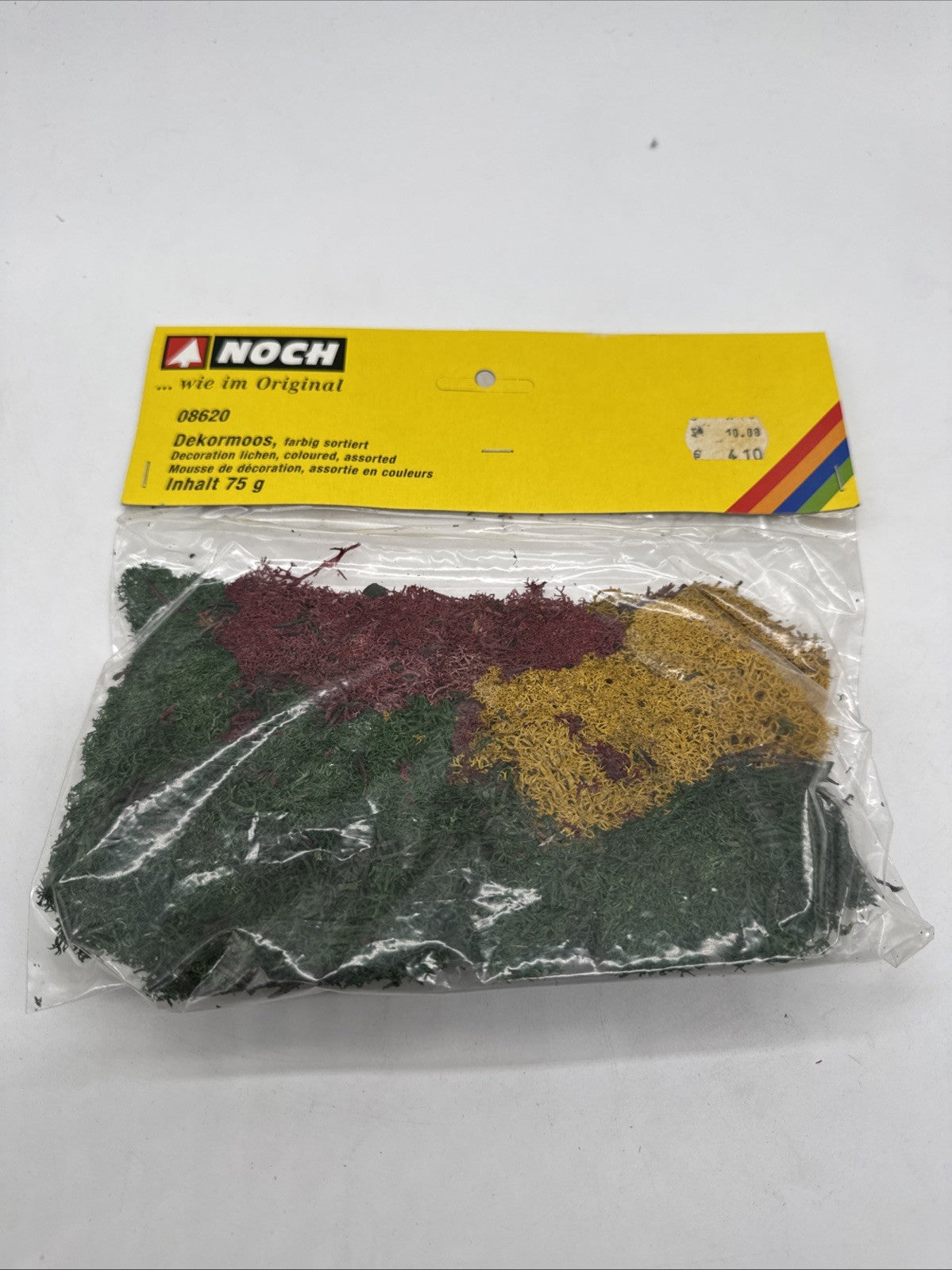 NOCH 08620 Dekormoos Islandmoos herbstlich sortiert, 75 g Beutel