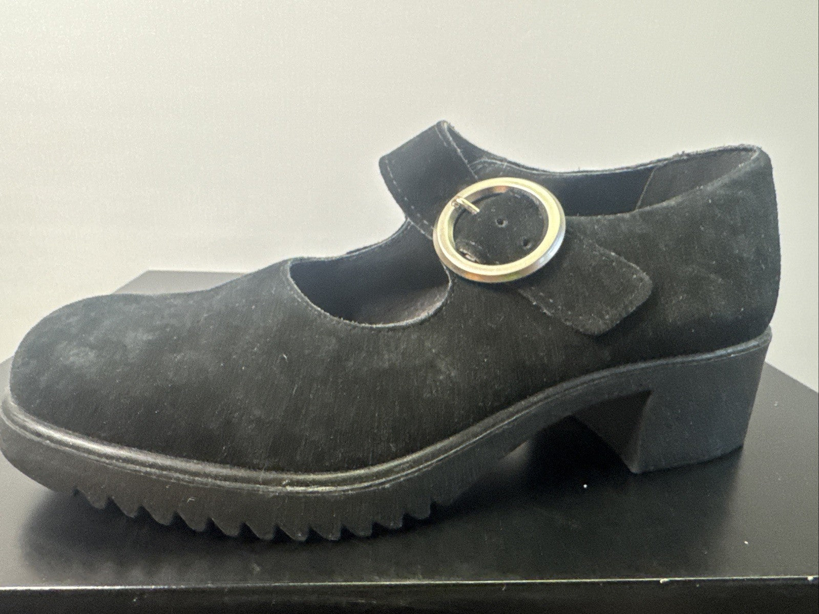 Rixx Damenschuh Gr. 36 Pumps Leder Schwarz 
