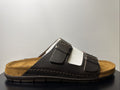 Rohde Herren Pantoletten Gr. 46 Leder Clogs Mocca 5918
