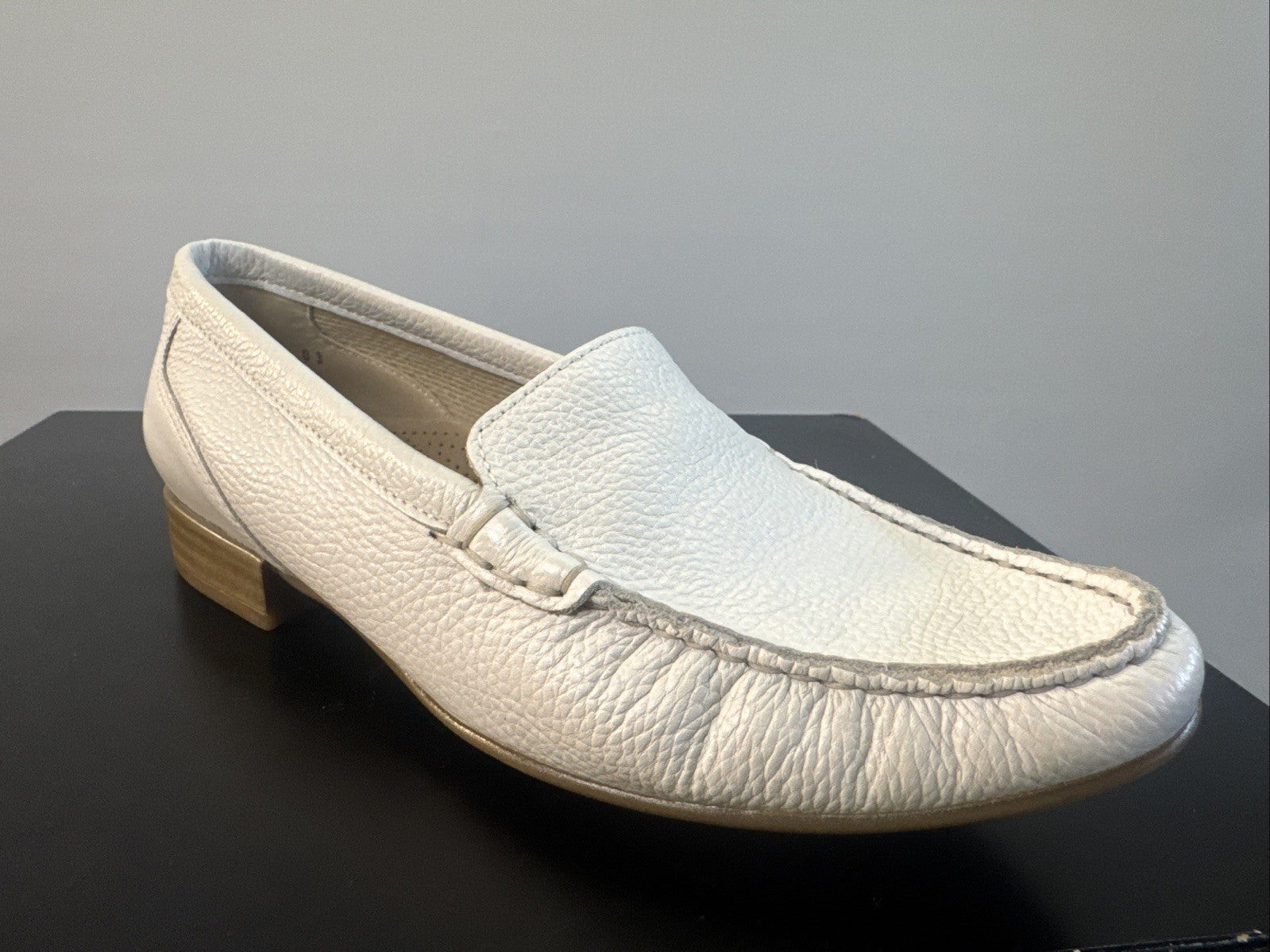 Jenny By Ara Damen Slipper Gr. 4 Leder Weiß