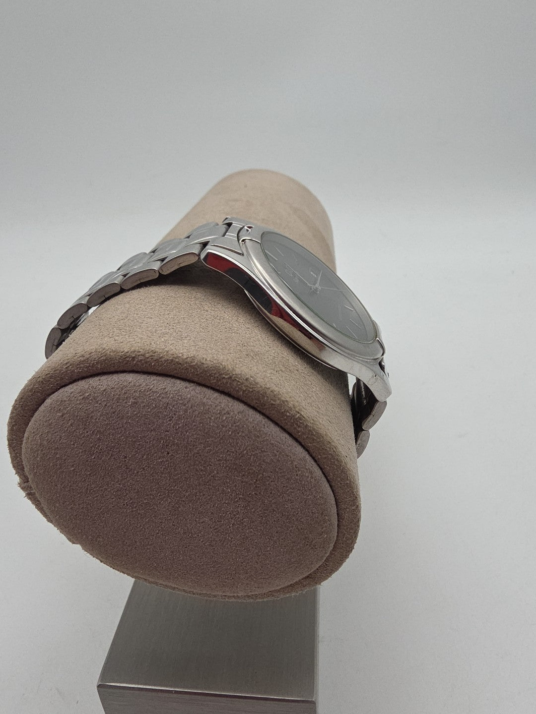 Herren Chronograph – Edelstahl – 5 ATM – Lederarmband – JJC – Modell...