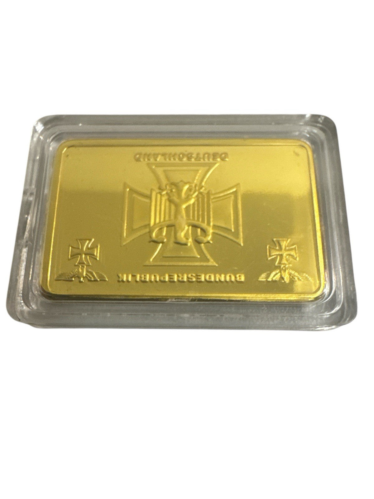 Gedenkmünze Reichsbank Direktorium Vergoldet