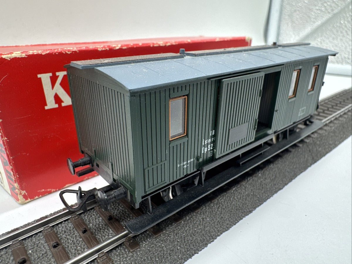 Klein Modellbahn H0 369 Kondukteur Gepäckwagen BBÖ