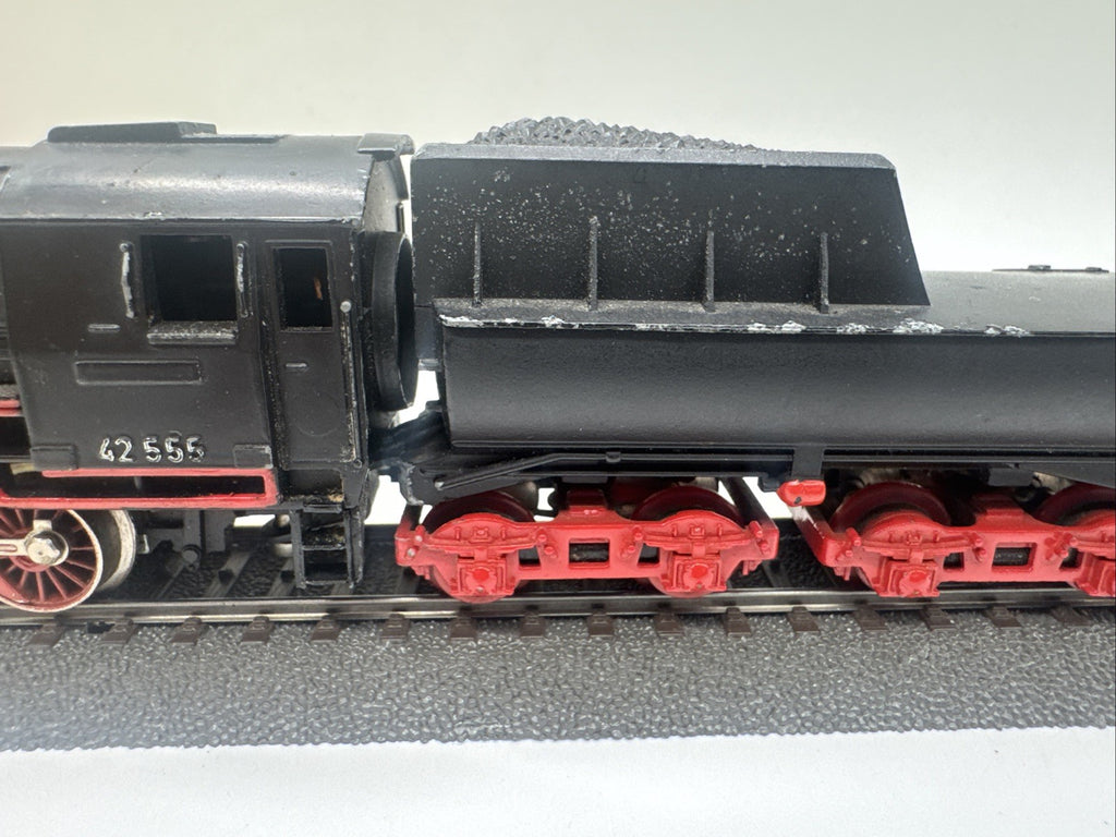 Trix Express 2215 Dampflok Schlepptenderlok BR 42 555 der DB in OVP Getestet