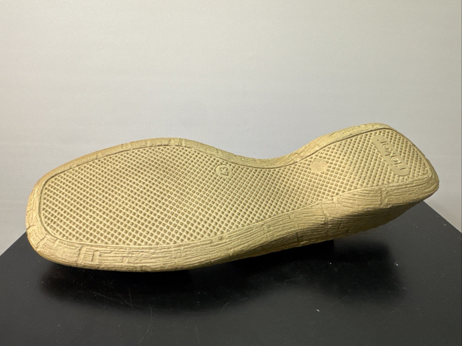 Rieker Sandale Gr. 43 Leder Slip On Braun