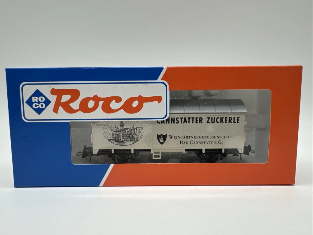 Roco H0 Geschlossener Güterwagen Weingärtner Genossenschaft Top Zustand