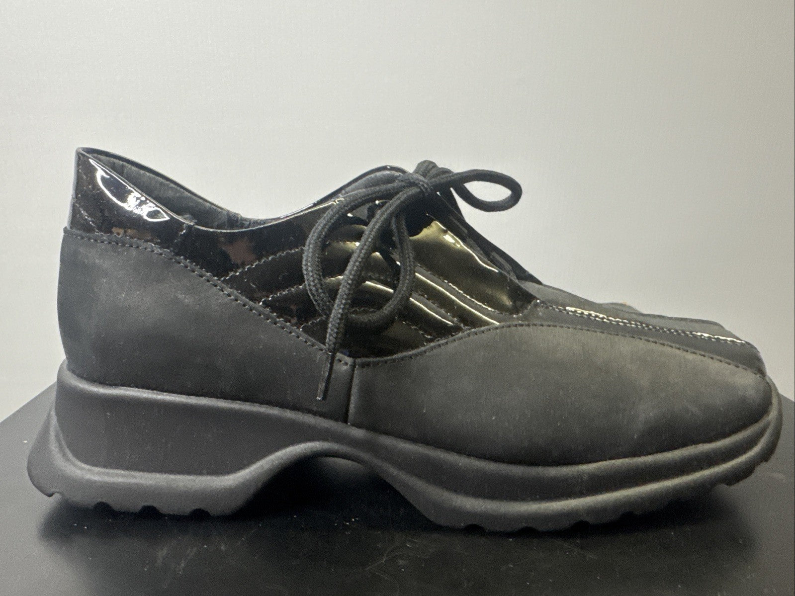 Red Trap Damenschuh 36 Halbschuh Leder Schwarz 