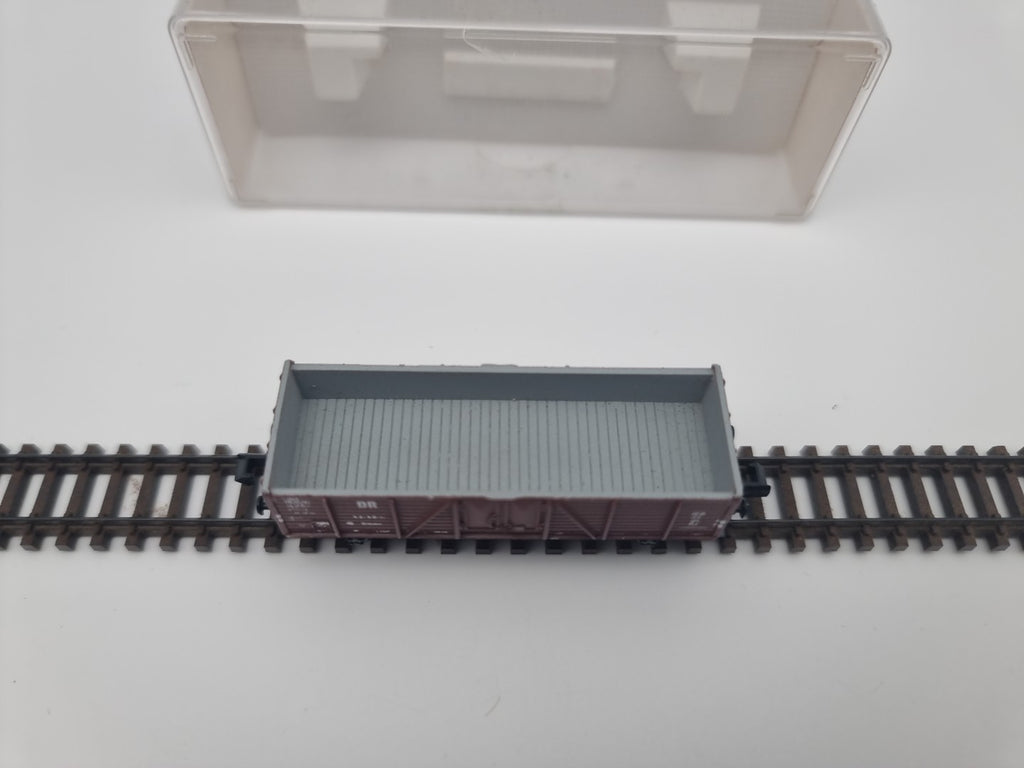 Fleischmann Spur N 8205 offener Güterwagen Hochbordwagen 884 262 DB braun In OVP