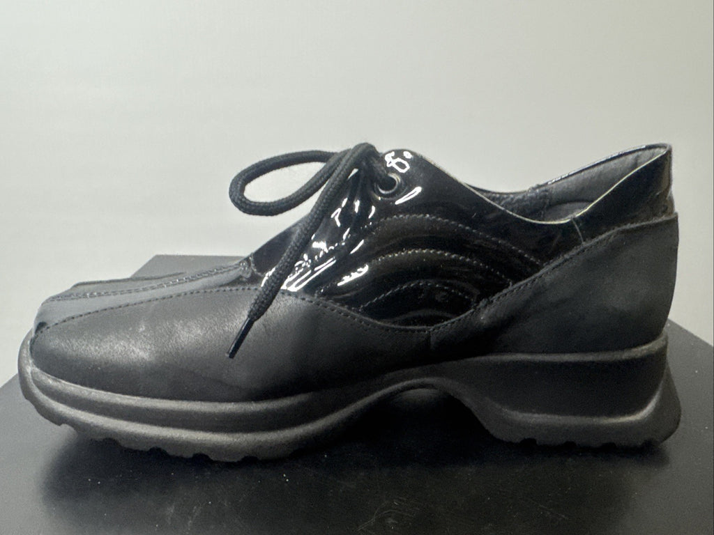 Red Trap Damenschuh 36 Halbschuh Leder Schwarz 