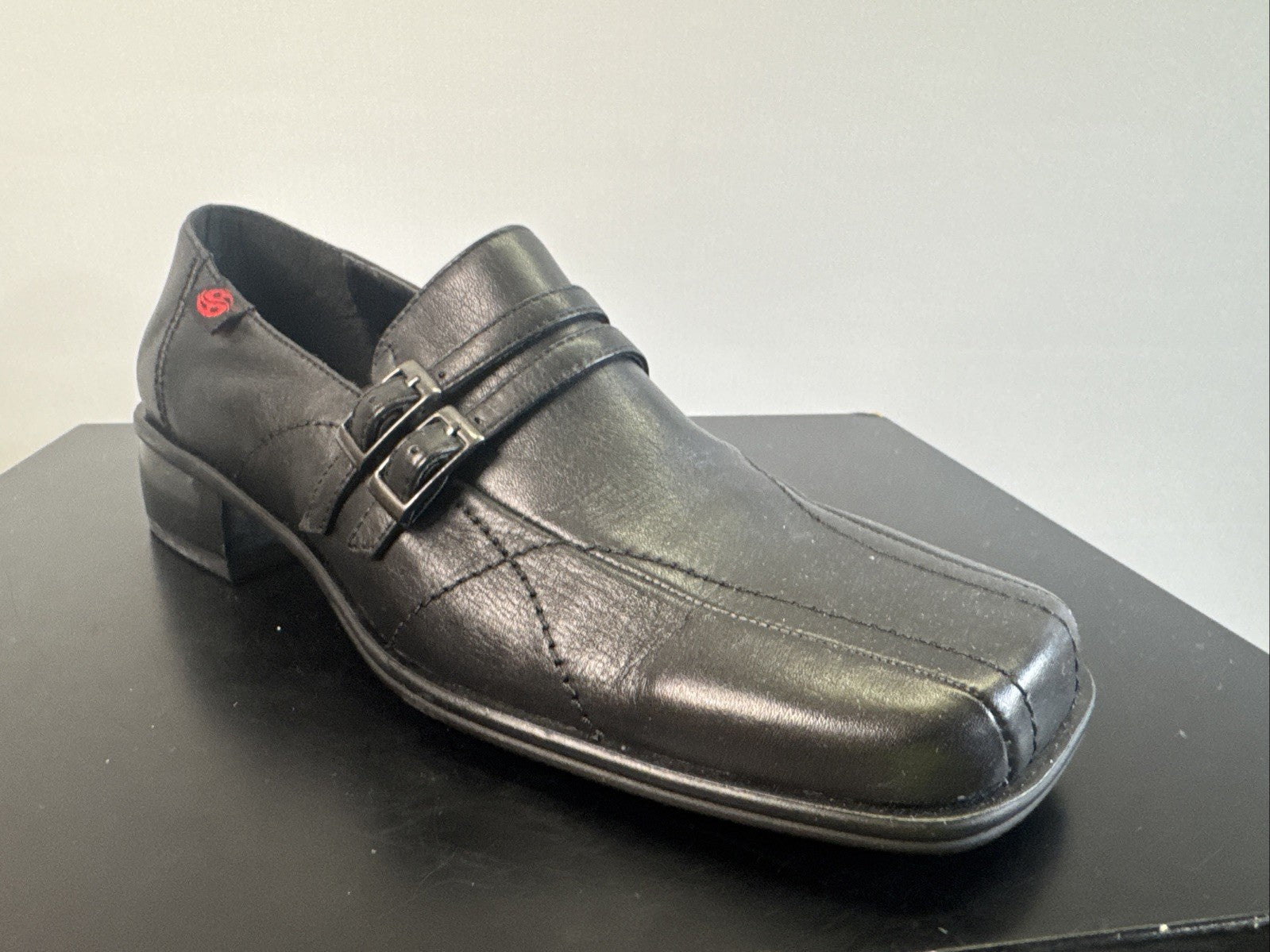 Dockers Halbschuh Gr. 37 Damen Leder Schwarz 