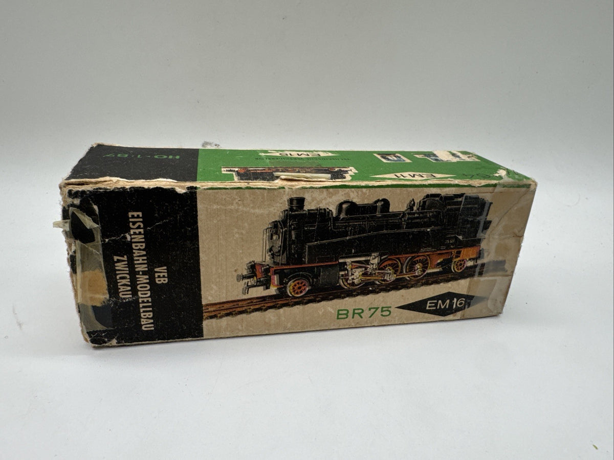 VEB Eisenbahn Modellbau Zwickau BR75 EM16 Dampflok