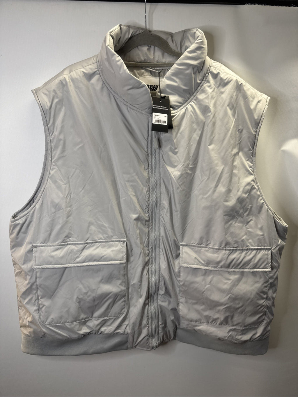 Herrenweste Urban Classics Gr. 3XL Grau TB5903