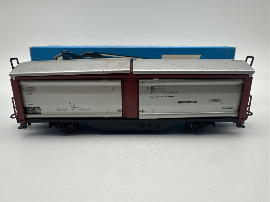 Märklin Spur H0 4633 Güterwagen mit Schiebewänden und Schiebedach in OVP