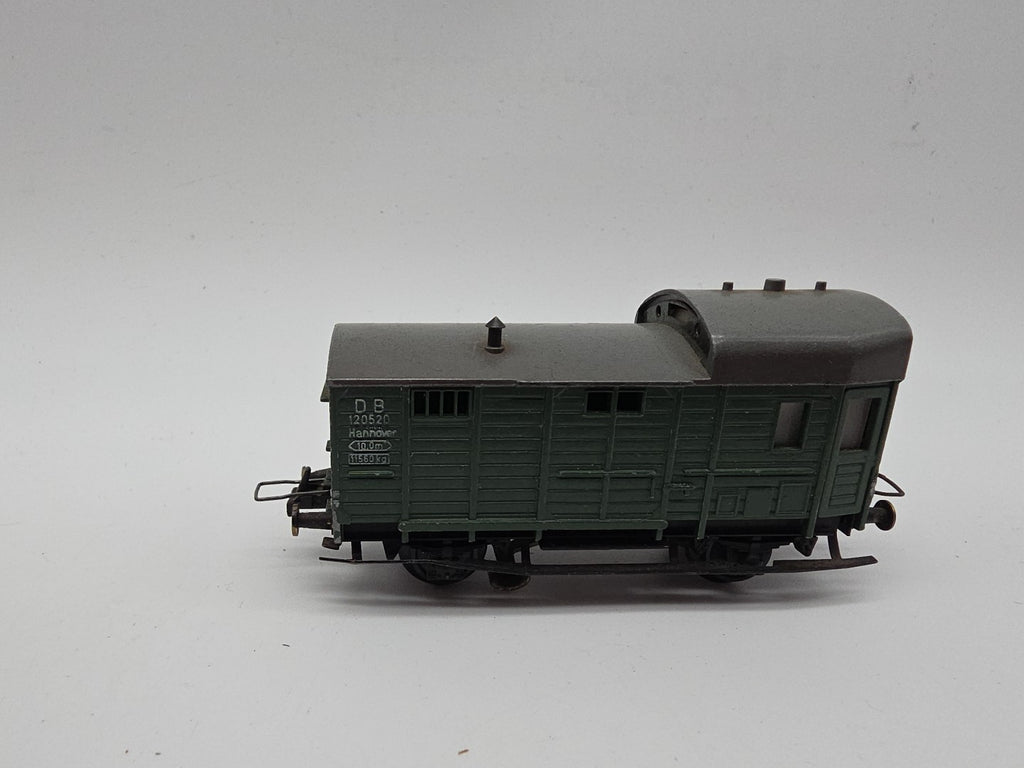  Spur H0 2Achs Packwagen  Modellbahn Zubehör Guter Zustand