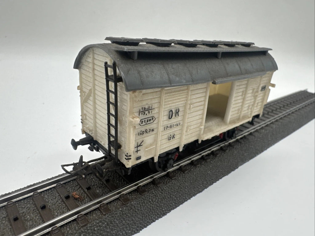 Dietzel Güterwagen Gk 17-01-01 - DR - weiß - 1:87 - H0 HO #85