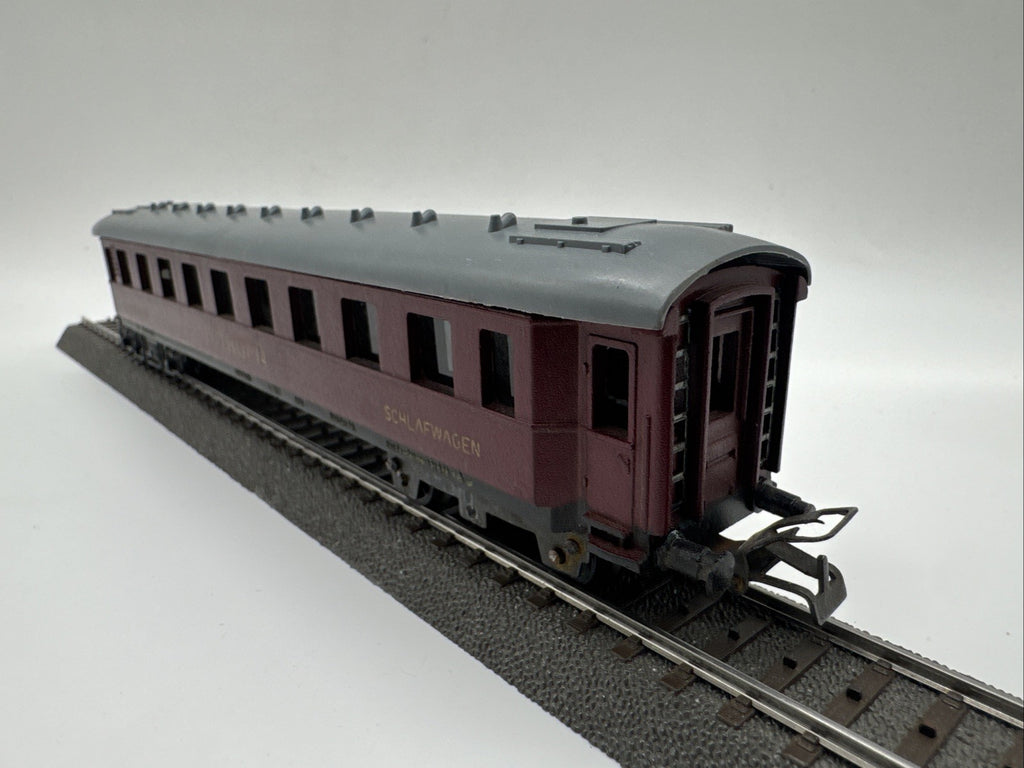 Piko H0 Schlafwagen MITROPA Personenwagen DR dunkelrot 1:87 #62