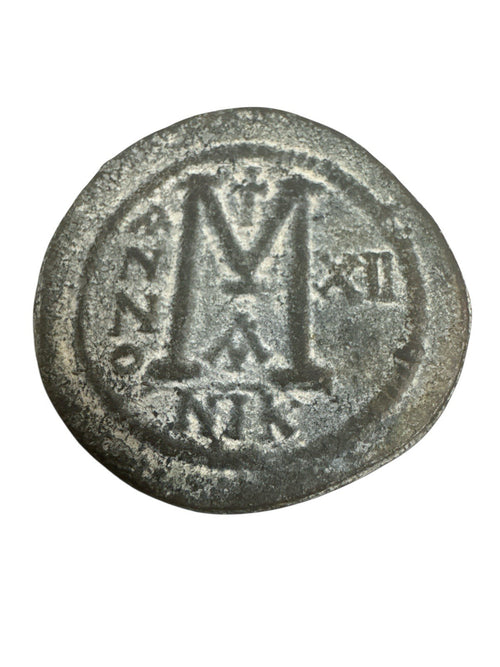 Byzanz / Byzantine 40 Nummi Kursmünze Justinian I 546-551 p220 ss-vzgl.