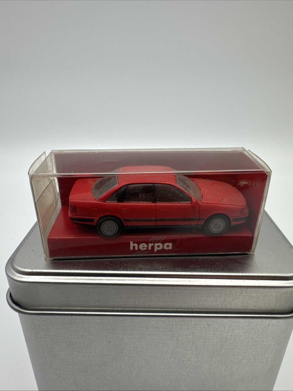 Top: Herpa 3092 Audi V8 Rot Automodell 1:87 OVP!