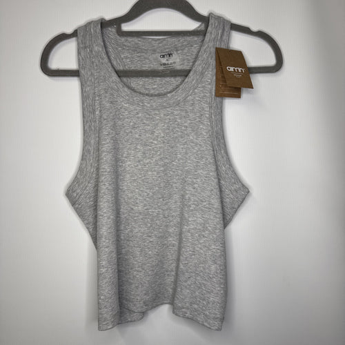 Aim‘n Top Damen Bauchfrei Gr. XL Ribbed Tank Top