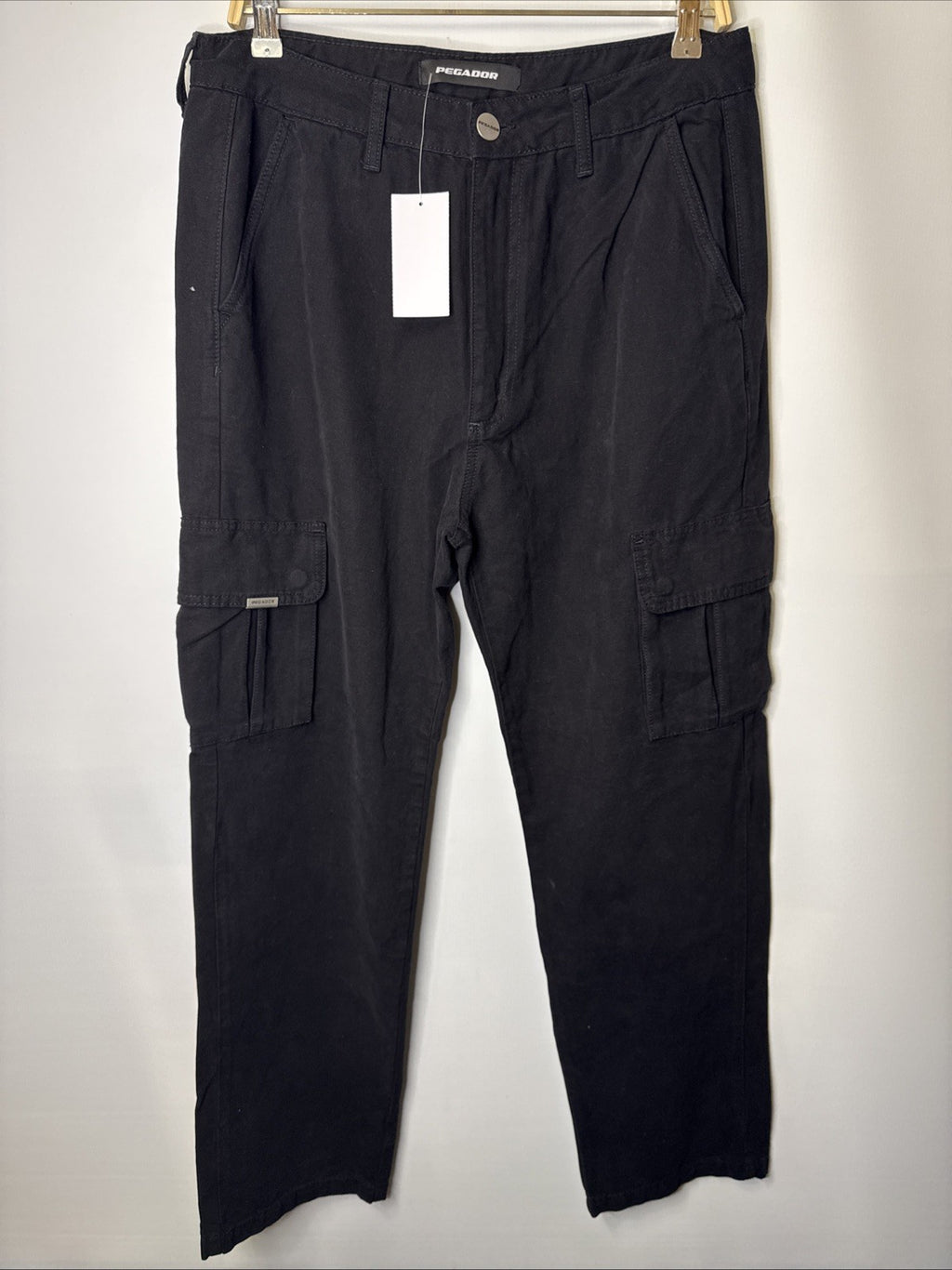 Pegador Tanami Wide Cargo Damen Hose Gr. 32 Schwarz