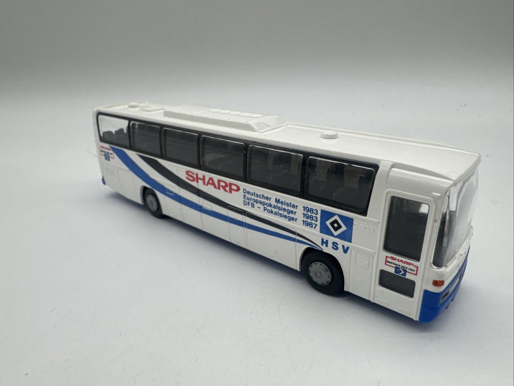 1:87 Rietze Mercedes Benz O303 RHD HSV MannschaftsbusR202-17 #610