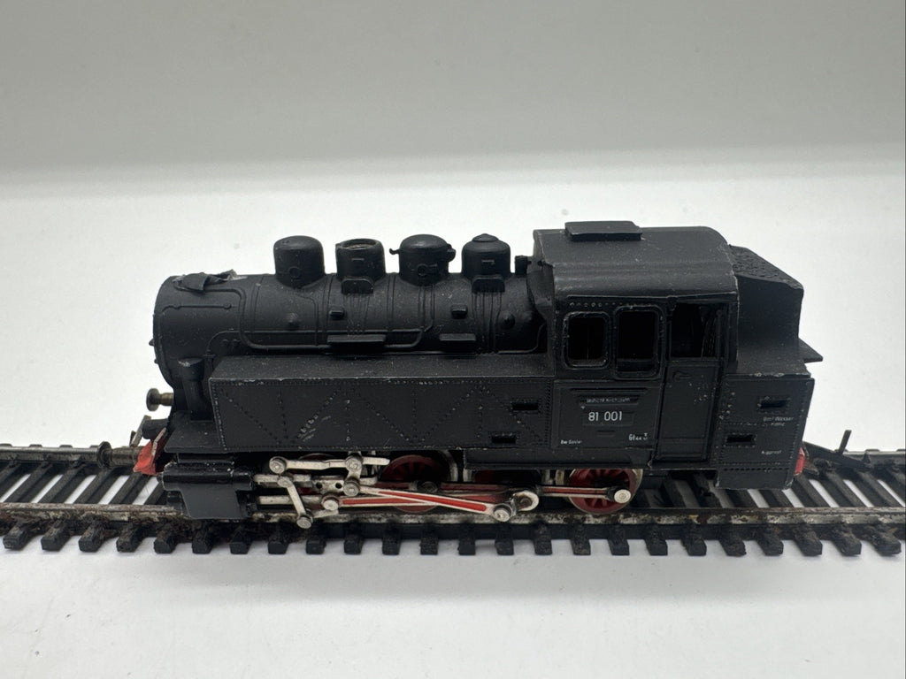 Zeuke BTTB  Spur TT: Dampflok 81 001, läuft, analog Mit Fehlteilen # 178