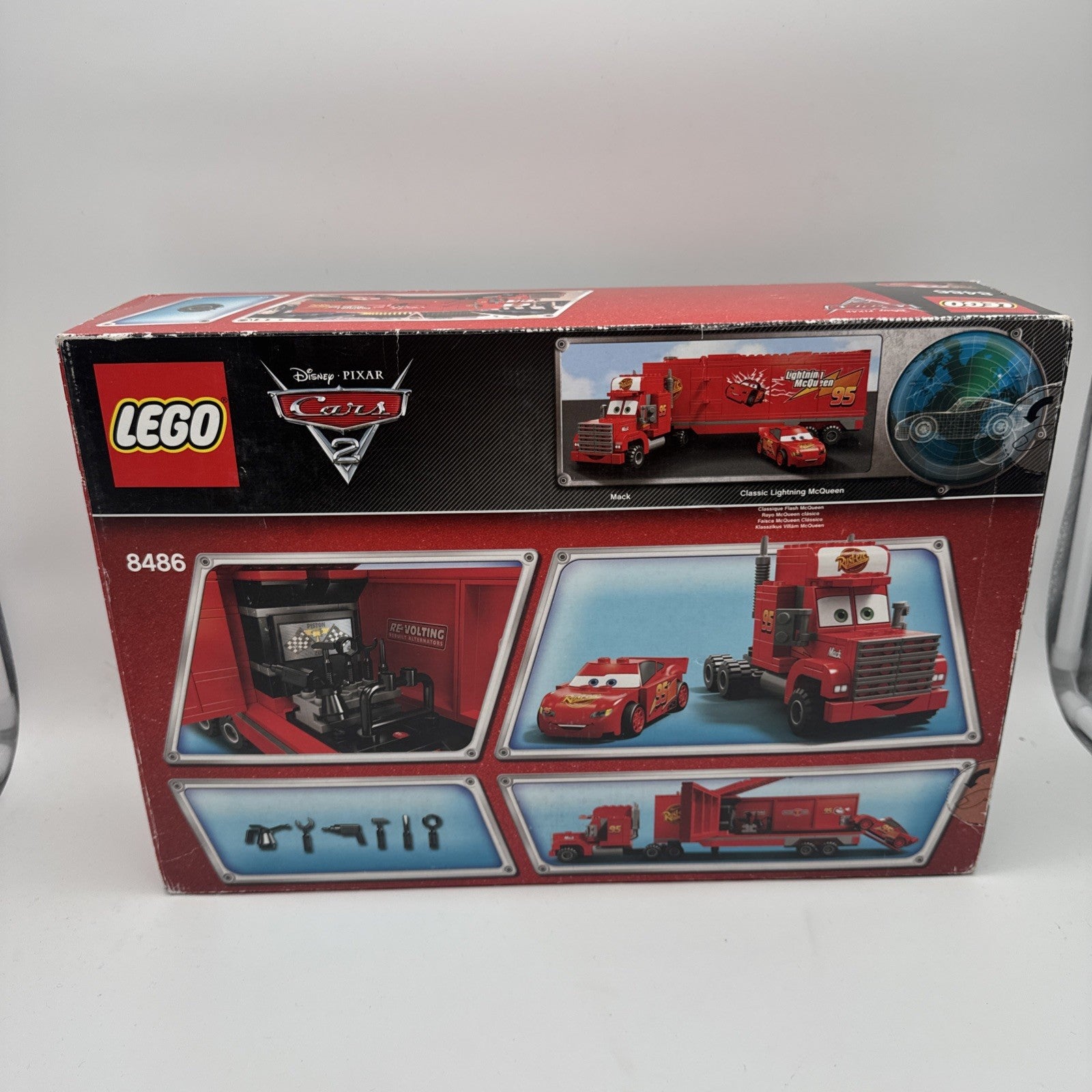 Lego 8486 Cars 2 Mack's Team LKW Neu