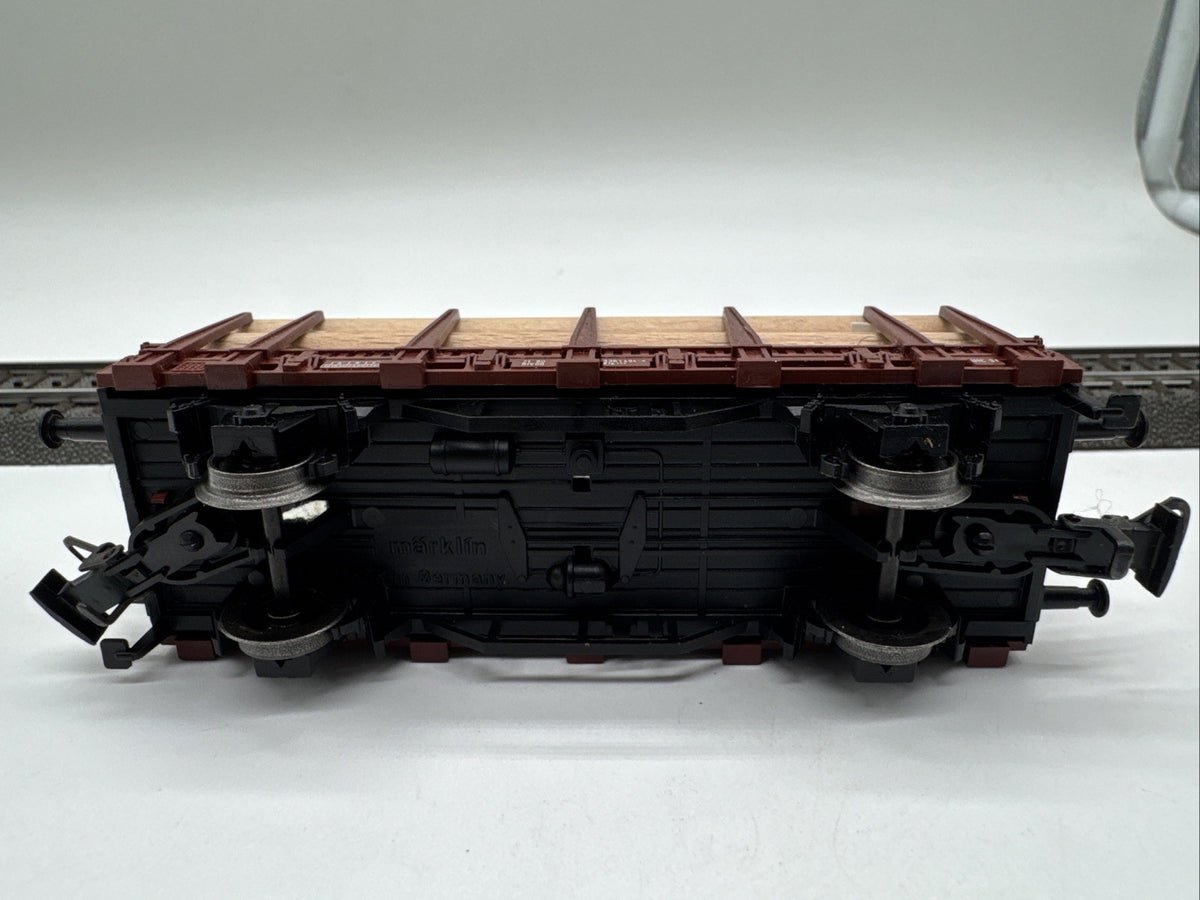 Gebraucht Märklin Rungenwagen 4459 H0 Mit Ladung Holz #484