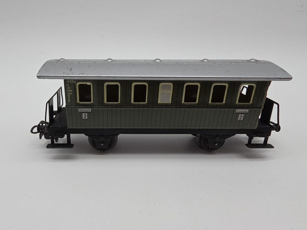 ref.379/80/81 - ho- 1/87 - MARKLIN 4040  - VOITURE VOYAGEURS 2 eme Classe