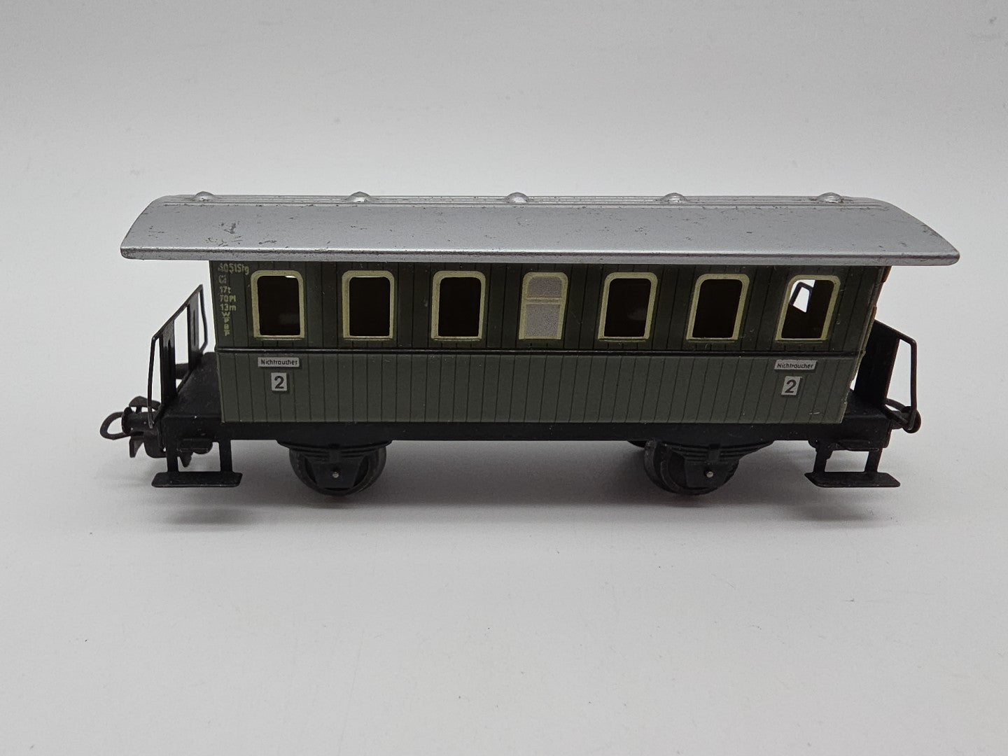 ref.379/80/81 - ho- 1/87 - MARKLIN 4040  - VOITURE VOYAGEURS 2 eme Classe