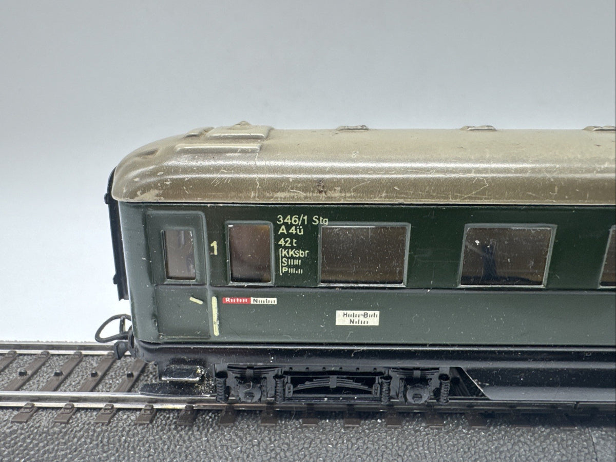 Märklin H0 4006/6 A4Ü 42t Personenwagen 346/1 Analog #659