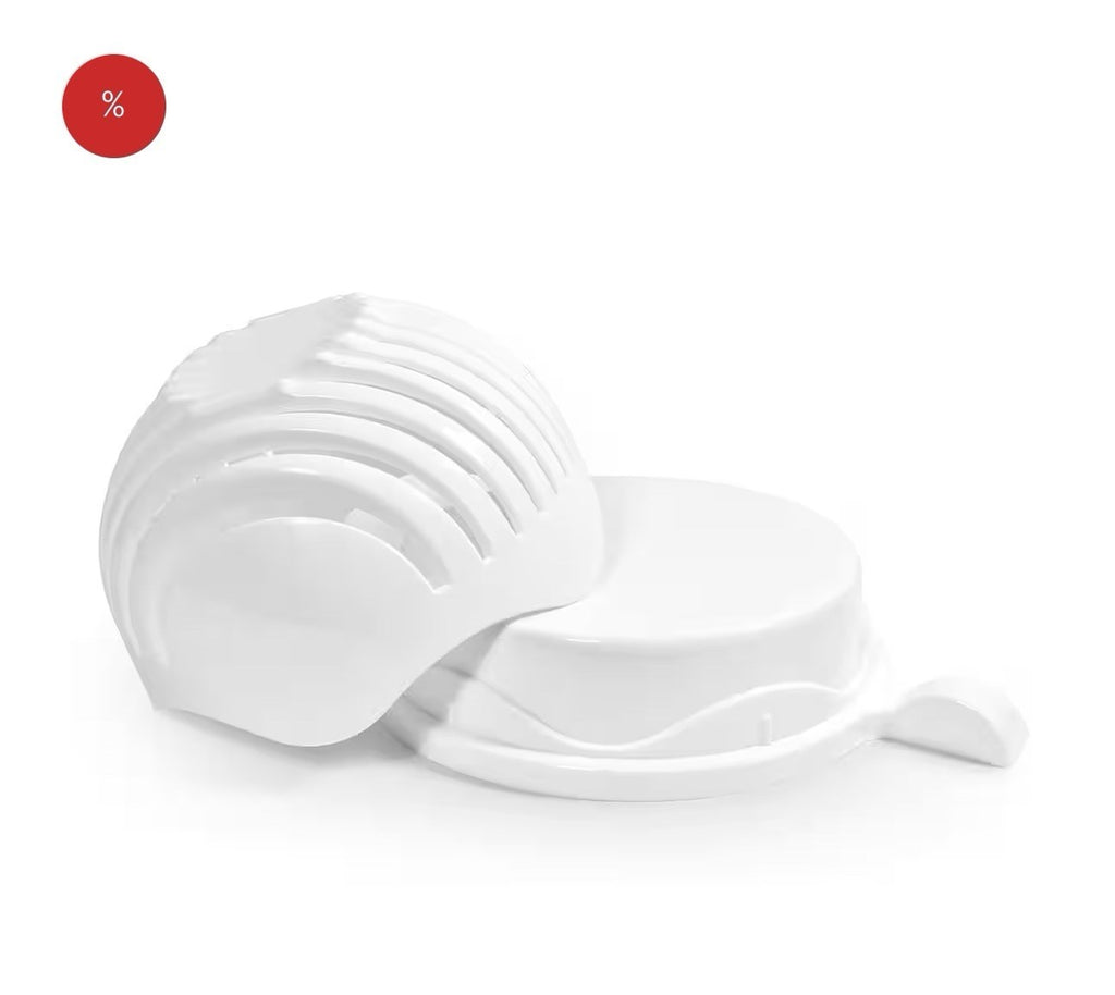 Salatschneider Salat-Schüssel 3-in-1 Gemüseschneider