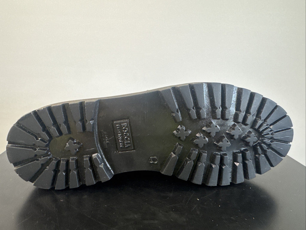 Schapuro Halbschuh Damen Gr. 4 Leder Schwarz