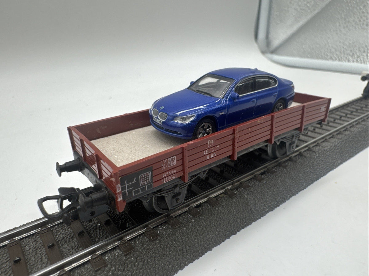 Märklin 4503 H0 Niederbordwagen 464 637 Mit Ladung DB #450