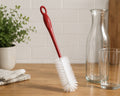 10Stk Profissimo Flaschenbürste Reinigungsbürste 36 cm Rot