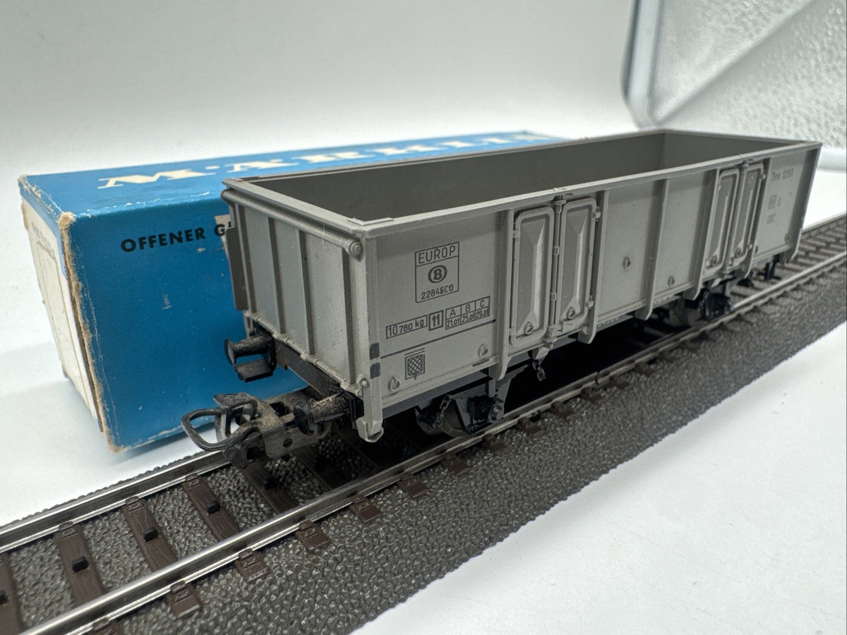 Märklin H0 4638 Offener Güterwagen grau