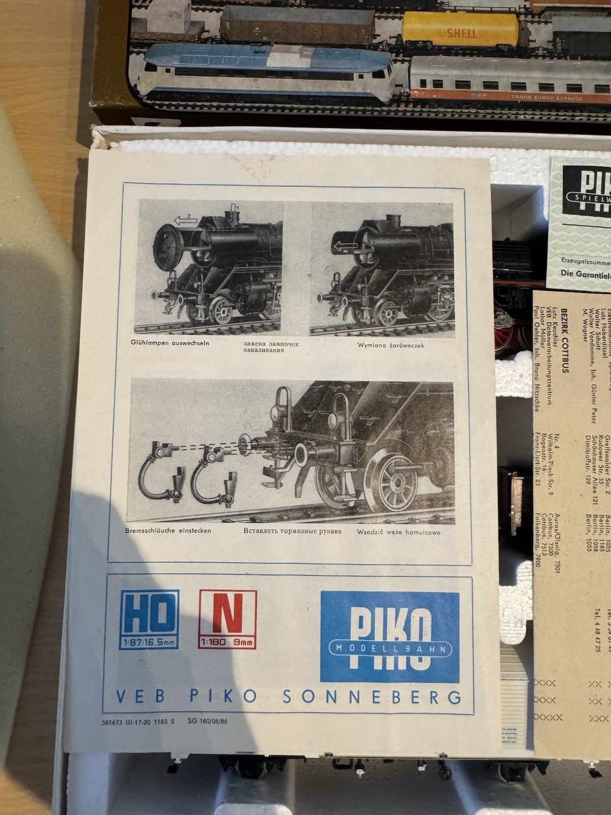 Piko Zugpackung H0 5/0736/000 Neu In OVP 