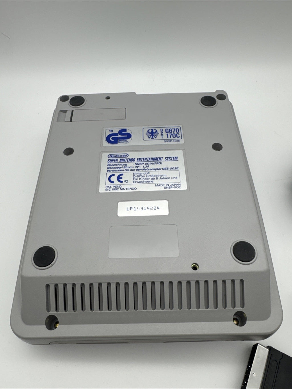 SNES Super Nintendo Konsole Getestet & Geprüft Guter Zustand